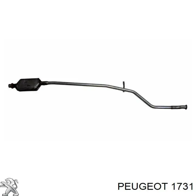1731 Peugeot/Citroen датчик тиску у впускному колекторі, map