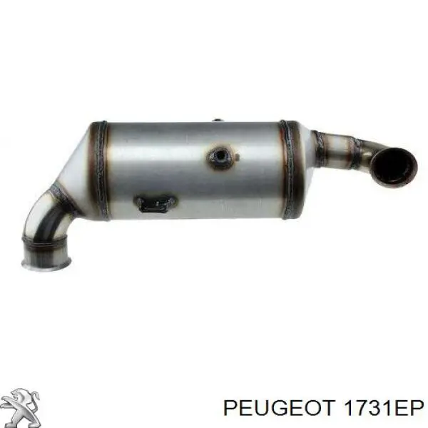 1731EP Peugeot/Citroen фільтр системи відпрацьованих газів