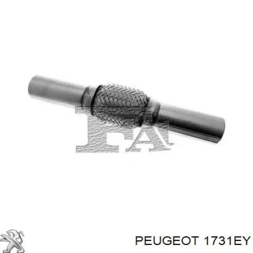 Конвертор-каталізатор (каталітичний нейтралізатор) Peugeot/Citroen 1731EY ціна, від 44.65 USD