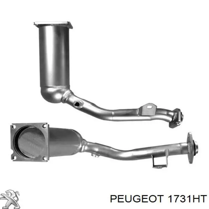 Конвертор-каталізатор (каталітичний нейтралізатор) Peugeot/Citroen 1731HT ціна, від 172.47 USD