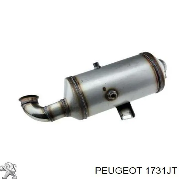 1731JT Peugeot/Citroen фільтр системи відпрацьованих газів