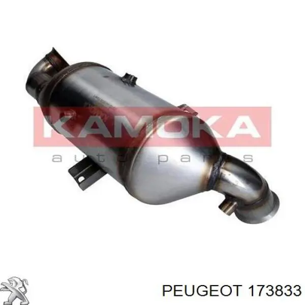 Конвертор-каталізатор (каталітичний нейтралізатор) Peugeot/Citroen 173833 ціна, від 328.00 USD