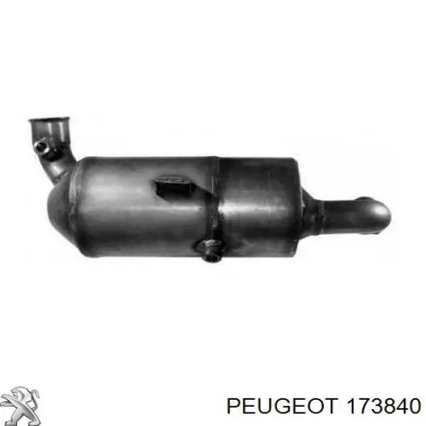 Купити 173840 Peugeot/Citroen Сажевый фільтр
