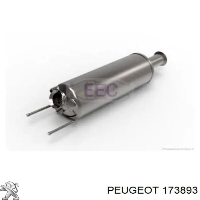 Купити 173893 Peugeot/Citroen Сажевый фільтр