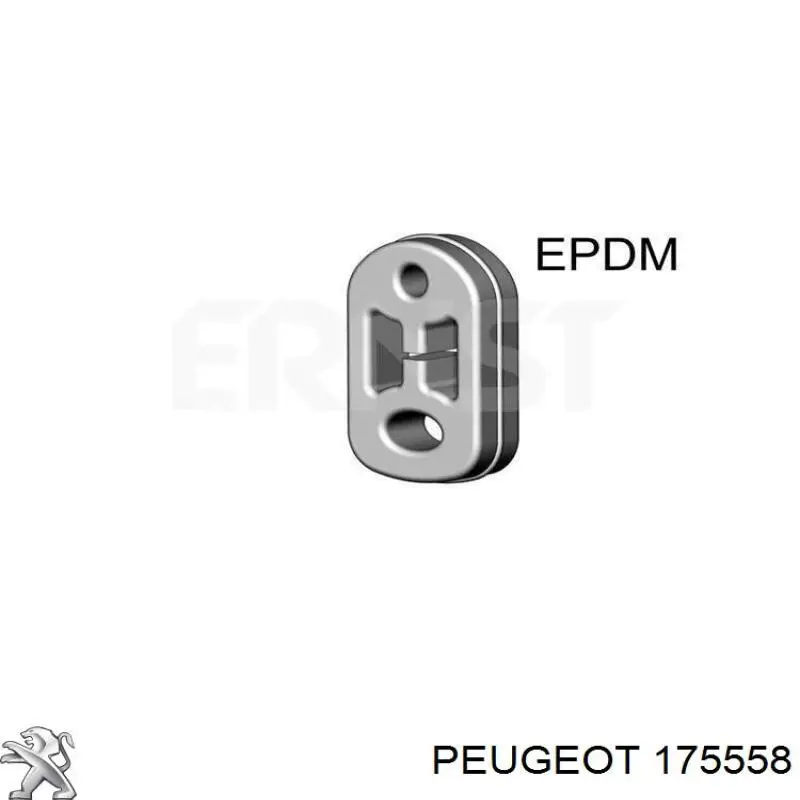 Подушка глушника 175558 Peugeot/Citroen