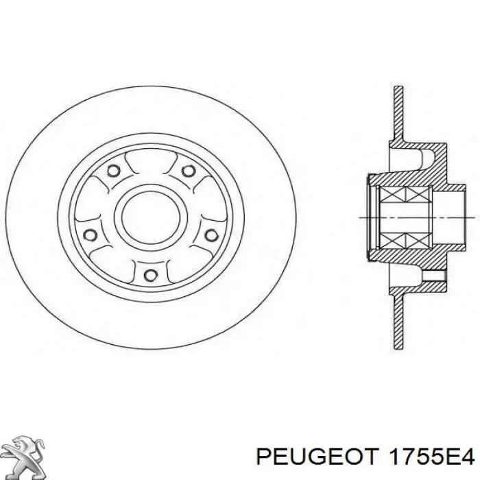  1755E4 Peugeot/Citroen