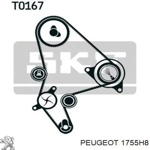  1755H8 Peugeot/Citroen