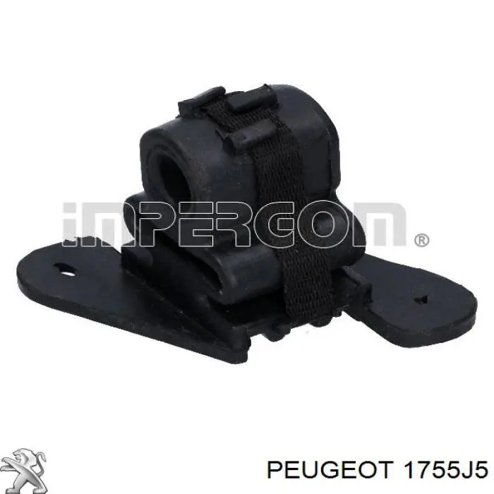 1755J5 Peugeot/Citroen подушка кріплення глушника