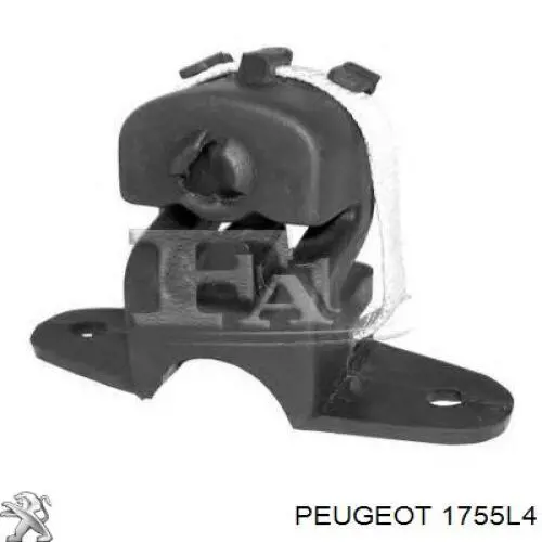 Подушка кріплення глушника Peugeot/Citroen 1755L4 ціна, від 8.25 USD