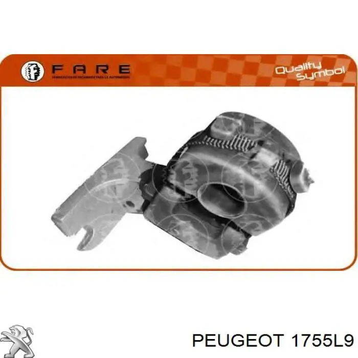 Подушка кріплення глушника Peugeot/Citroen 1755L9 ціна, від 12.71 USD