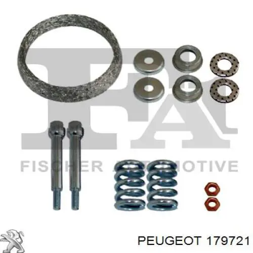 Прокладка прийомної труби глушника Peugeot/Citroen 179721 ціна, від 10.46 USD