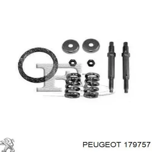 179757 Peugeot/Citroen прокладка монтажна, глушника