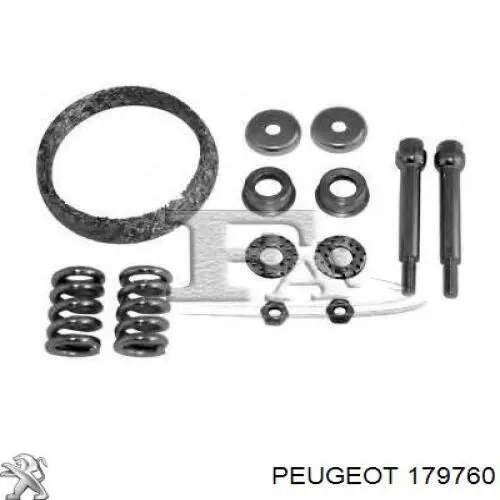 Прокладка прийомної труби глушника Peugeot/Citroen 179760 ціна, від 10.32 USD