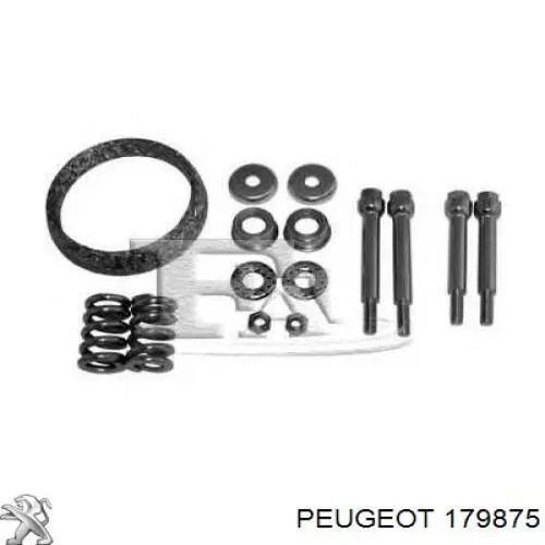 Прокладка прийомної труби глушника Peugeot/Citroen 179875 ціна, від 10.60 USD