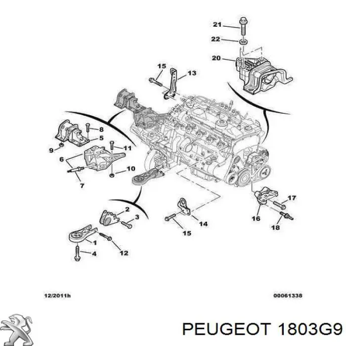 1803G9 Peugeot/Citroen 