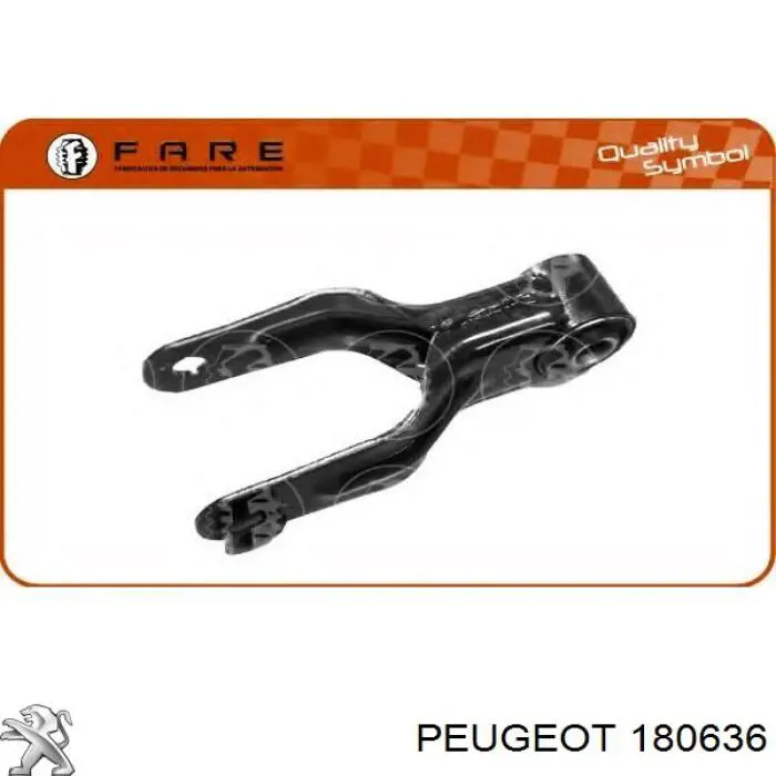Кронштейн подушки (опори) двигуна, передньої Peugeot/Citroen 180636 ціна, від 12.66 USD