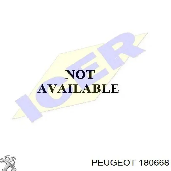 Кронштейн подушки (опори) двигуна, задньої Peugeot/Citroen 180668