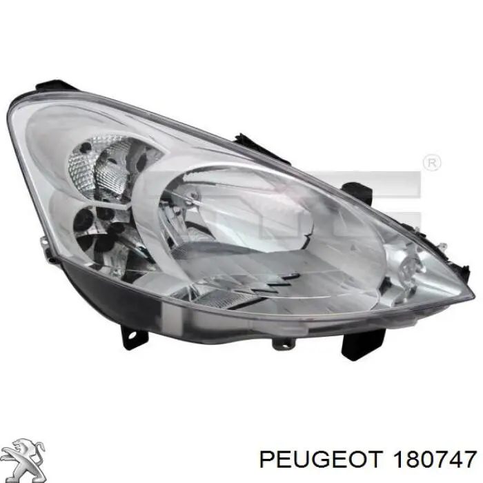 Купити 180747 Peugeot/Citroen Задня подушка двигуна