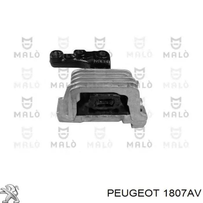 1807AV Peugeot/Citroen подушка (опора двигуна, права верхня)