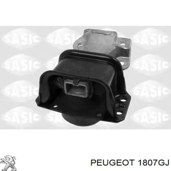 Подушка (опора) двигуна, права 1807GJ Peugeot/Citroen