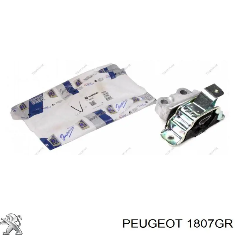 Купити 1807GR Peugeot/Citroen Подушка (опора) двигуна, ліва задня