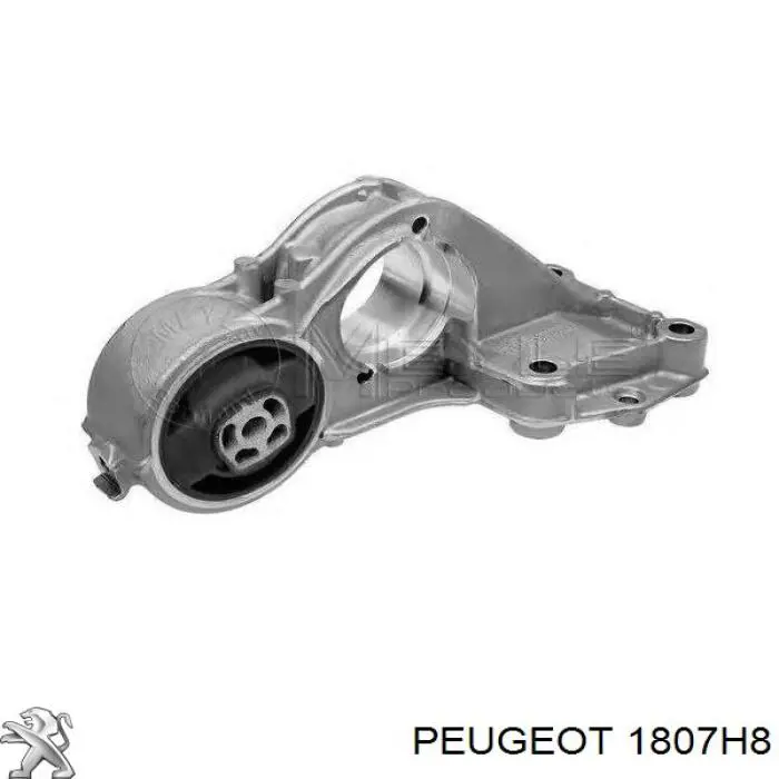 1807H8 Peugeot/Citroen кронштейн подушки (опори двигуна, задньої)