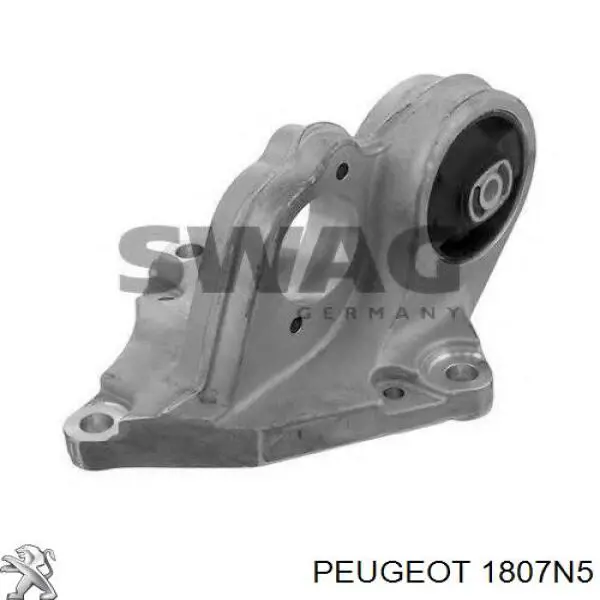 Подушка (опора) двигуна, задня Peugeot/Citroen 1807N5 ціна, від 5.92 USD