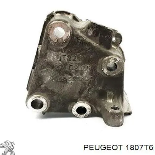 Кронштейн подушки (опори) двигуна, правої 1807T6 Peugeot/Citroen
