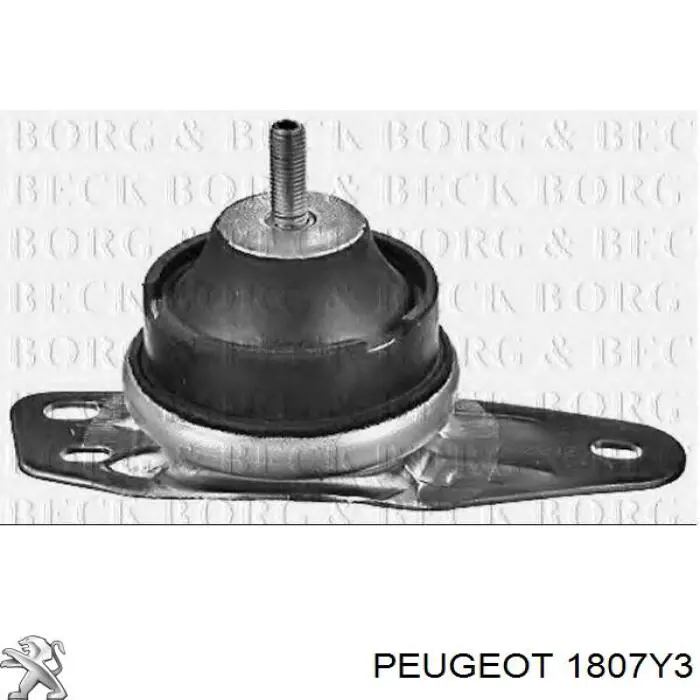 Купити 1807Y3 Peugeot/Citroen Подушка (опора) двигуна, права