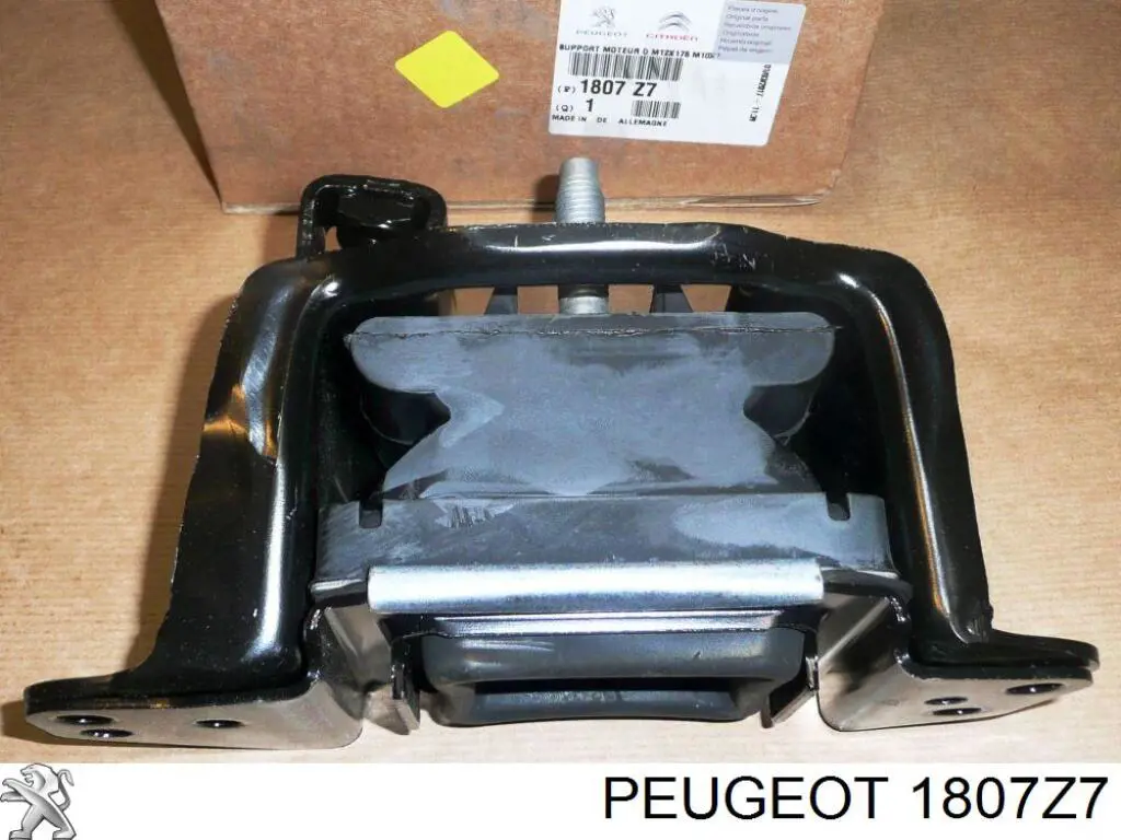 1807Z7 Peugeot/Citroen подушка (опора двигуна, права)