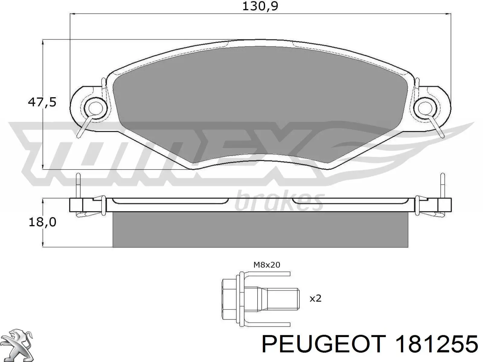  181255 Peugeot/Citroen