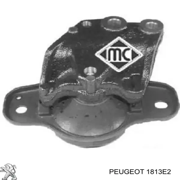 Права подушка двигуна Peugeot/Citroen 1813E2 ціна, від 55.37 USD