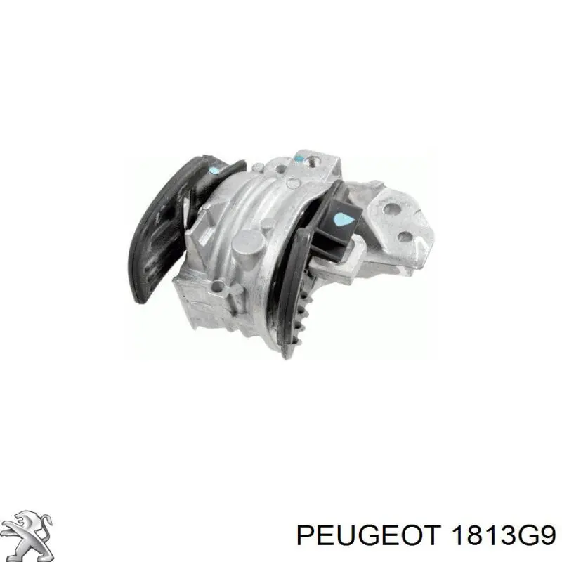 Подушка (опора) двигуна, ліва 1813A0 Peugeot/Citroen