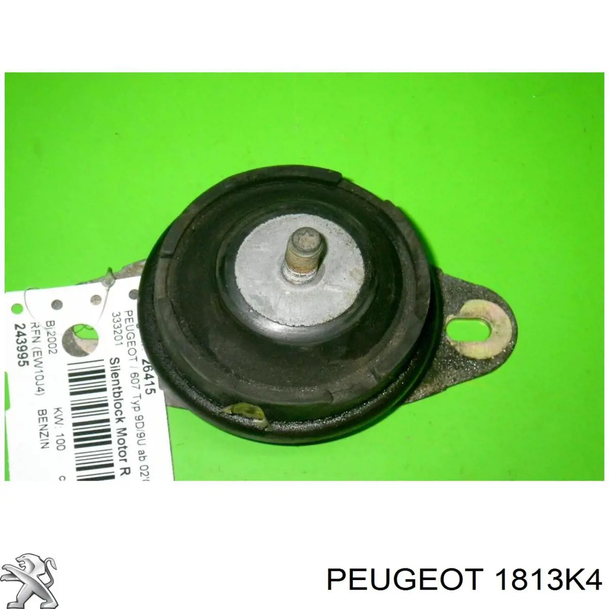 Подушка (опора) двигуна, ліва 1813K4 Peugeot/Citroen