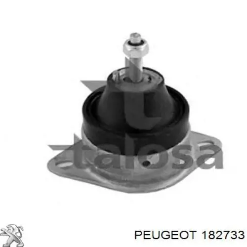 Подушка (опора) двигуна, права нижня 182733 Peugeot/Citroen