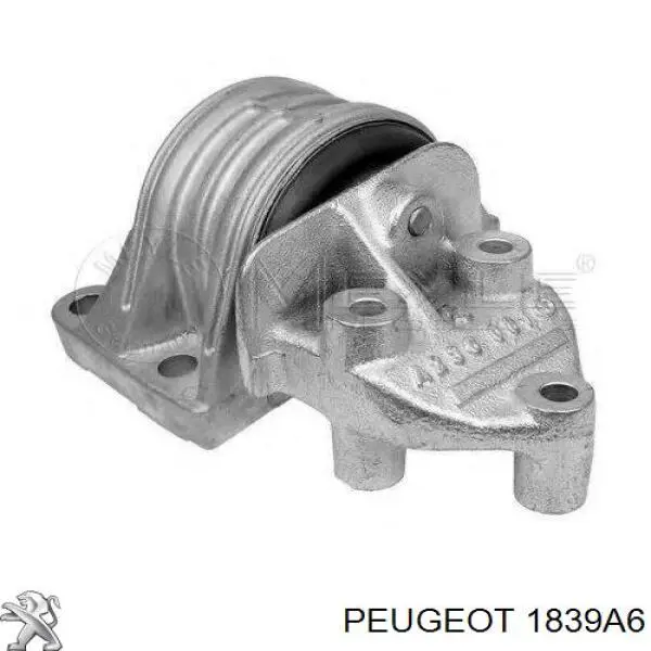Купити 1839A6 Peugeot/Citroen Подушка (опора) двигуна, права