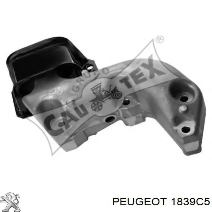 1839C5 Peugeot/Citroen подушка (опора двигуна, права)