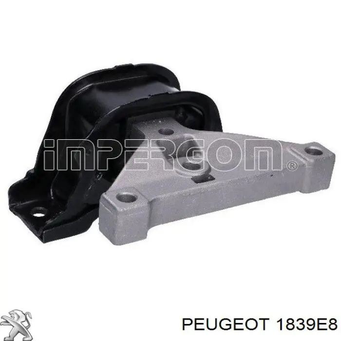 1839E8 Peugeot/Citroen подушка (опора двигуна, права)