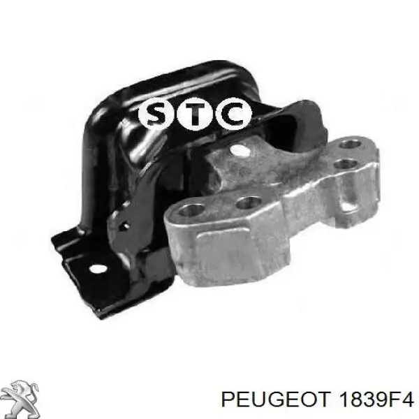 1839F4 Peugeot/Citroen подушка (опора двигуна, права)