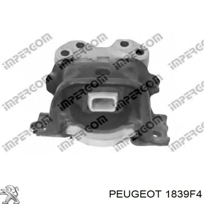 Купити 1839F4 Peugeot/Citroen Подушка (опора) двигуна, права