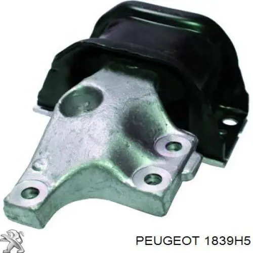 1839H5 Peugeot/Citroen подушка (опора двигуна, права)
