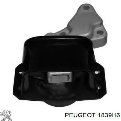 Права подушка двигуна Peugeot/Citroen 1839H6 ціна, від 49.73 USD
