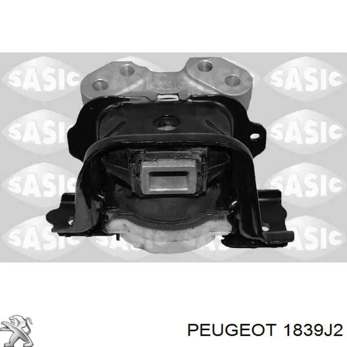 Купити 1839J2 Peugeot/Citroen Подушка (опора) двигуна, права