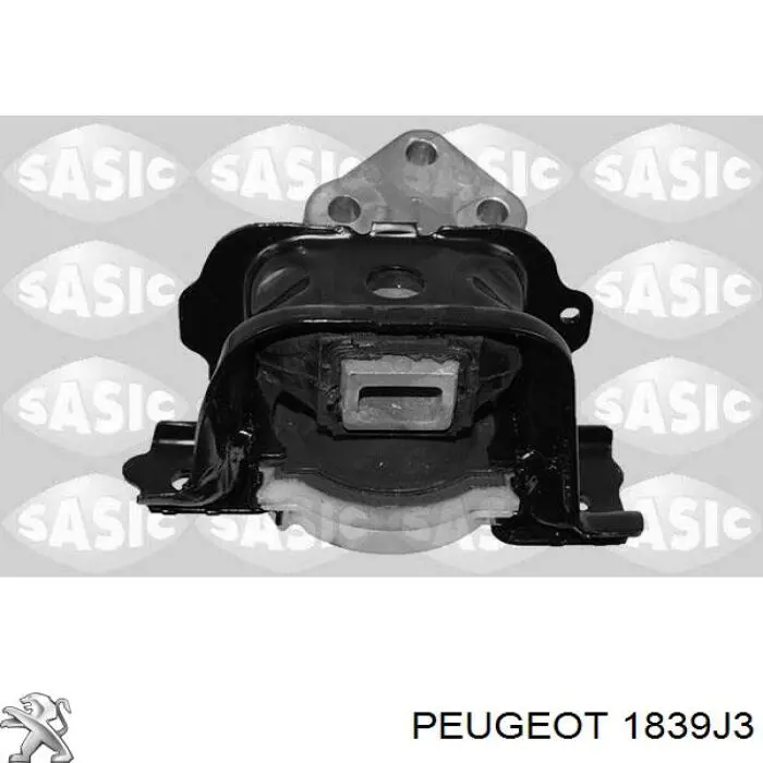 Купити 1839J3 Peugeot/Citroen Подушка (опора) двигуна, права