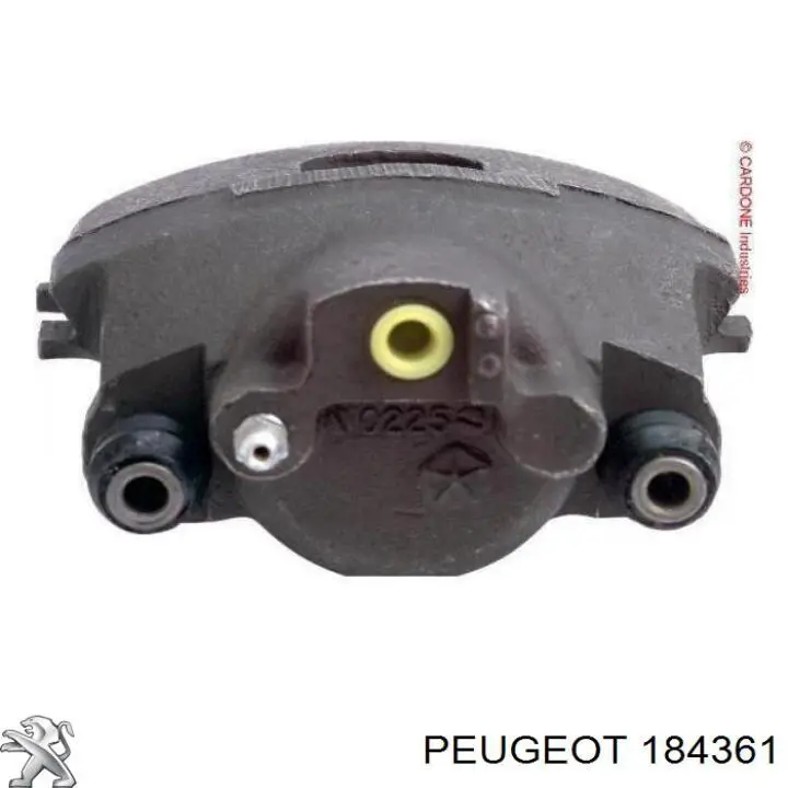 184361 Peugeot/Citroen Задня подушка двигуна