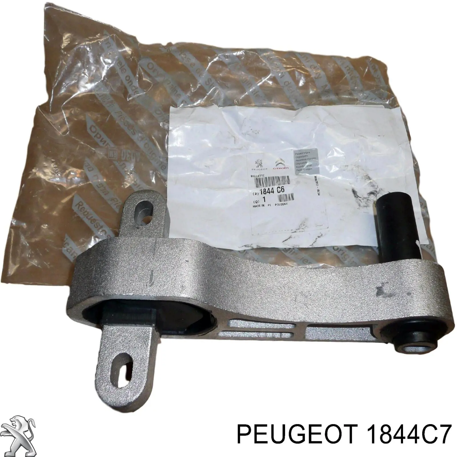 Подушка (опора) двигуна, задня Peugeot/Citroen 1844C7 ціна, від 44.75 USD