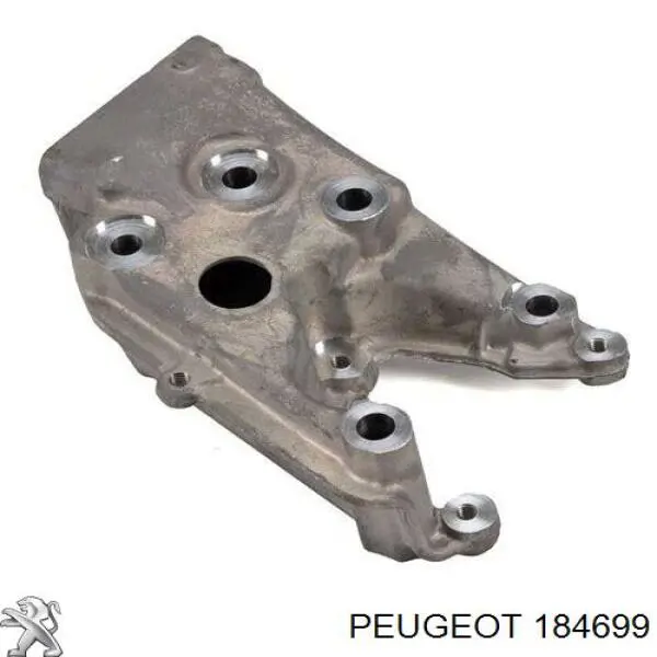 Кронштейн подушки (опори) двигуна, правої Peugeot 607 (9D, 9U) (Пежо 607)