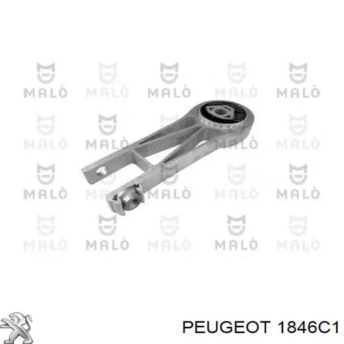 Купити 1846C1 Peugeot/Citroen Кронштейн подушки (опори) двигуна, задньої