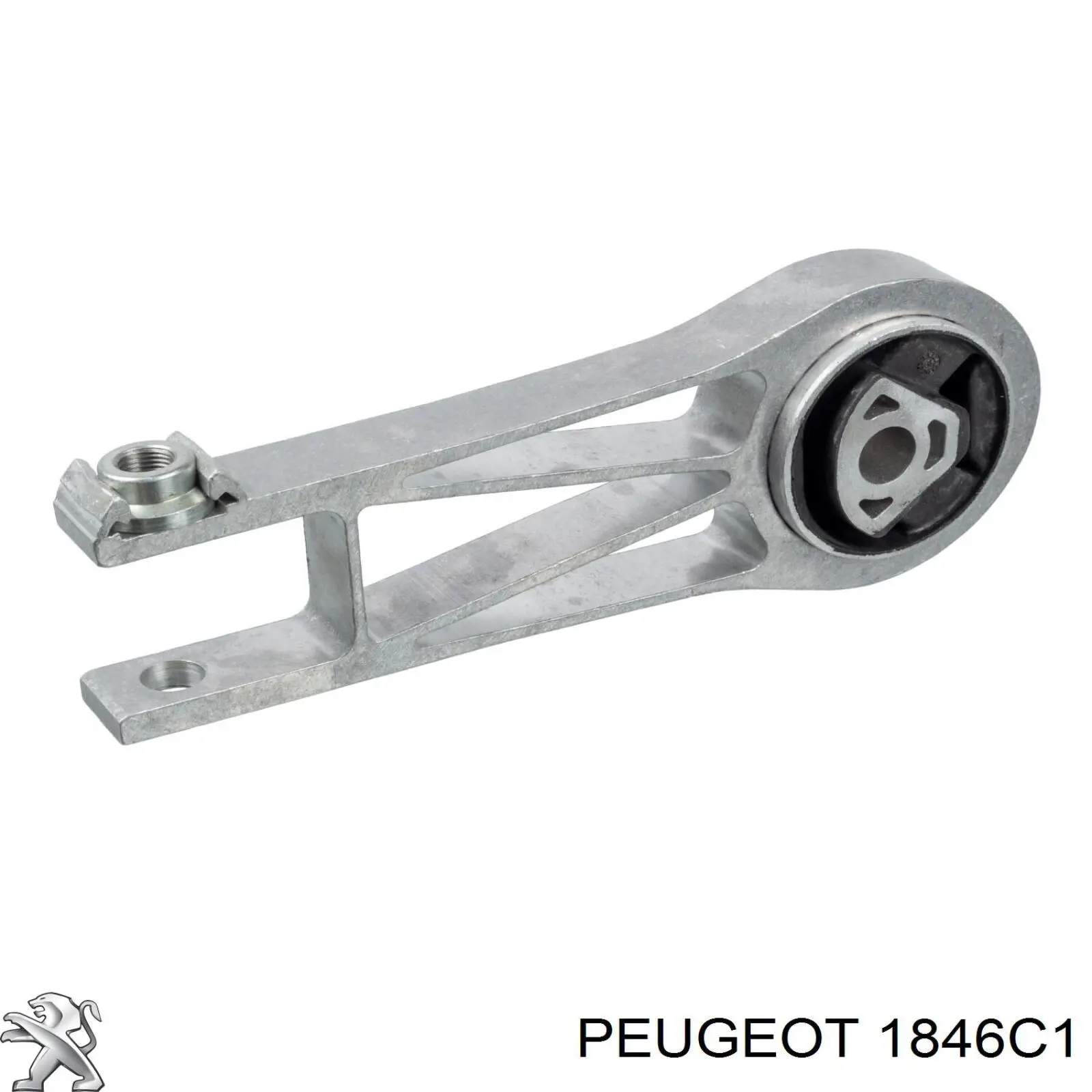 Кронштейн подушки (опори) двигуна, задньої Peugeot/Citroen 1846C1 ціна, від 28.14 USD