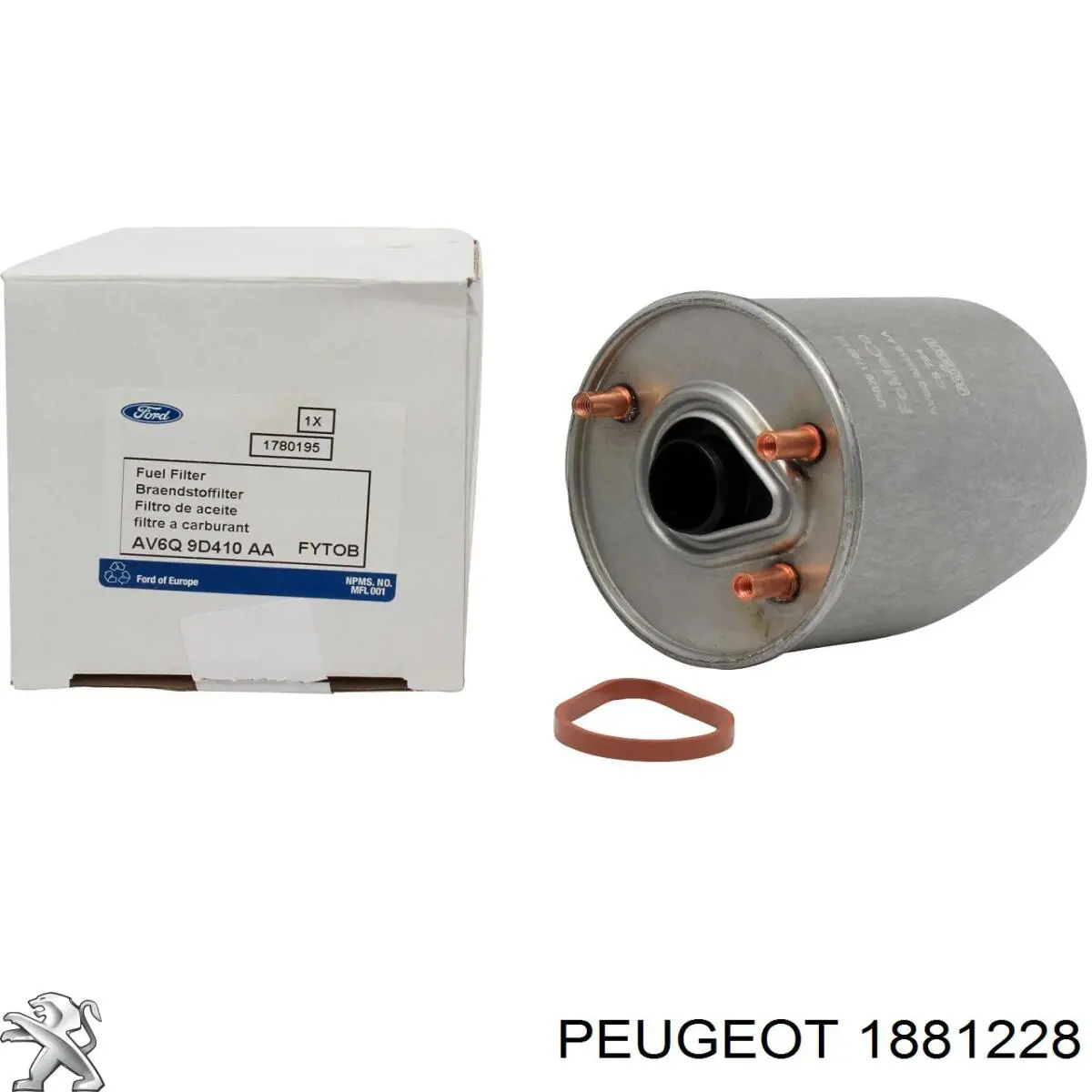 Купити 1881228 Peugeot/Citroen Датчик рівня води паливного фільтра